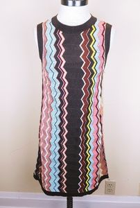 Missoni for Target Zig Zag Multicolor Sleeveless Dress